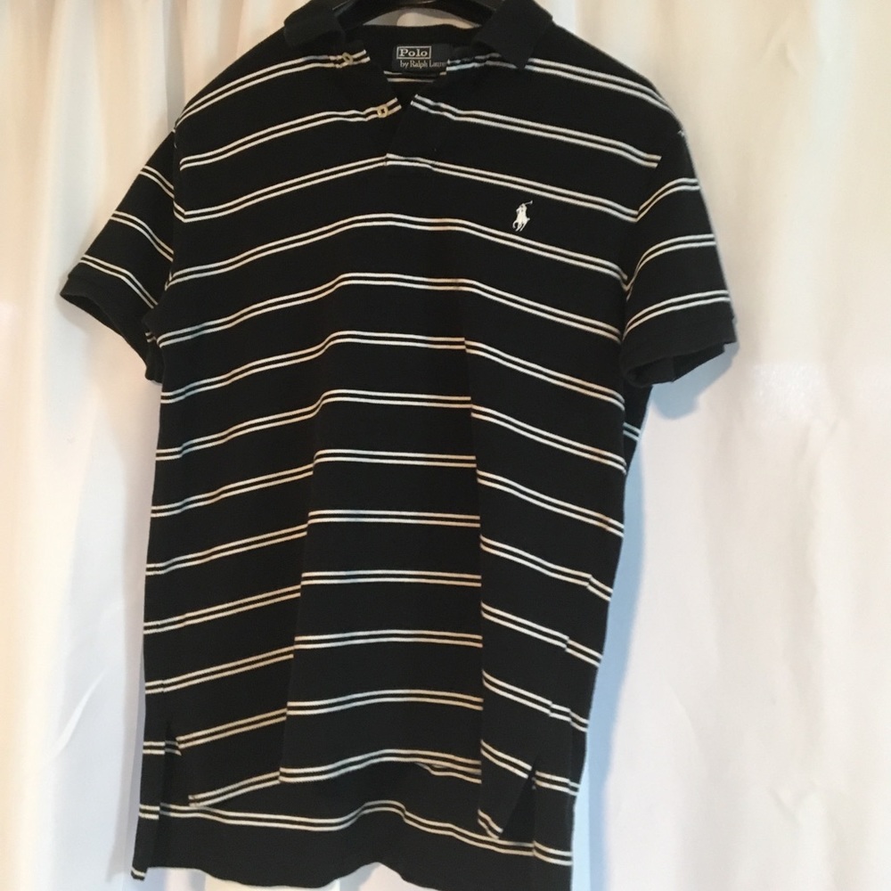 Black and white mens Polo by Ralph Lauren
